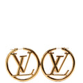 Louise Hoop GM Earrings Gold