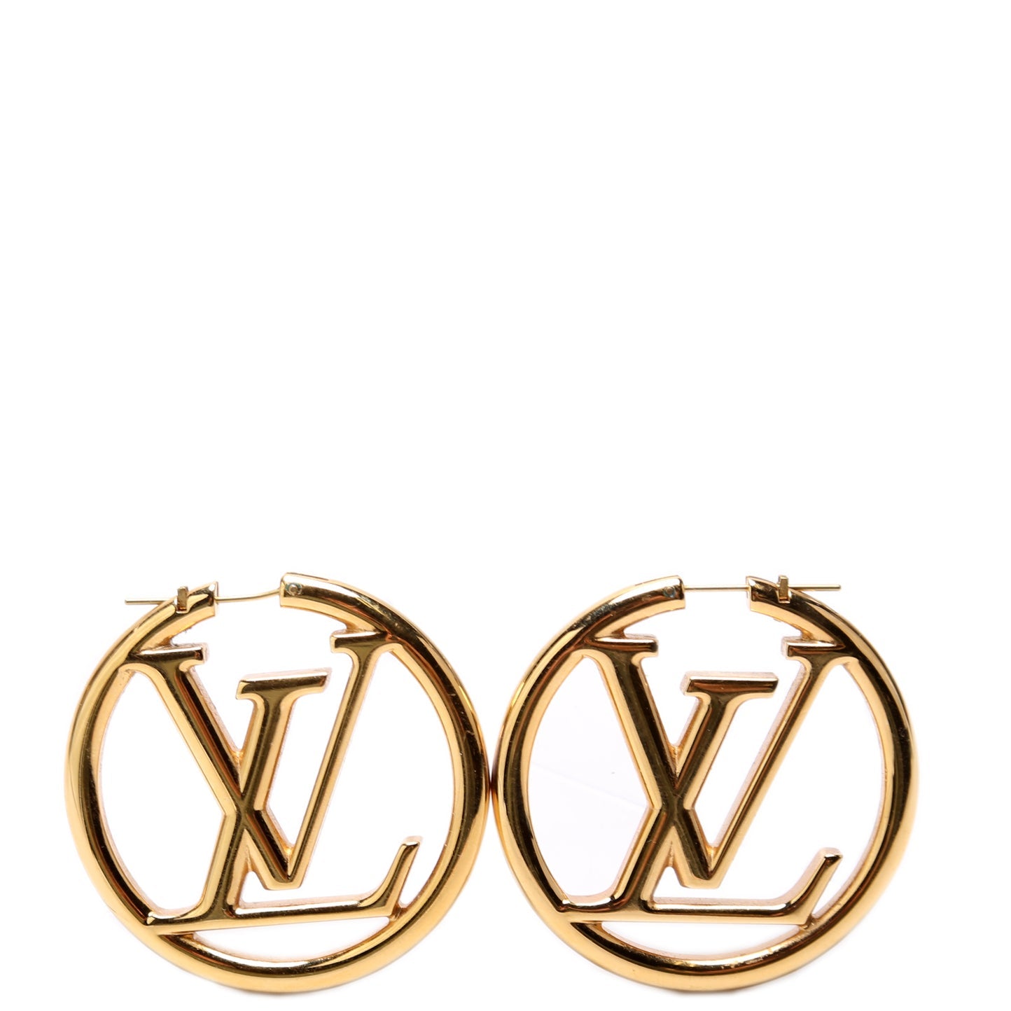 Louise Hoop GM Earrings Gold