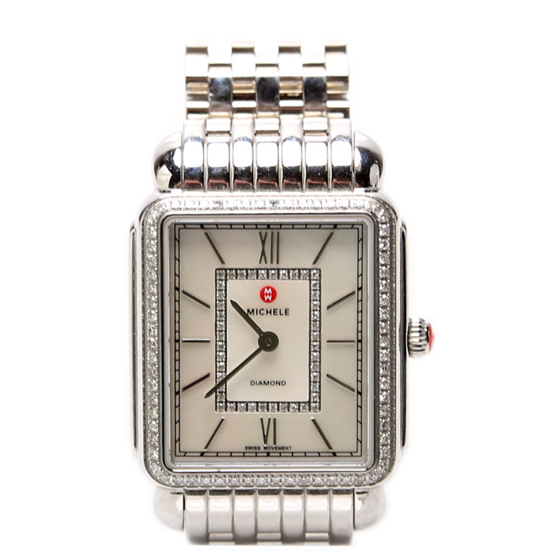 Deco II With 0.51CW Diamonds Watch Silver HOLD