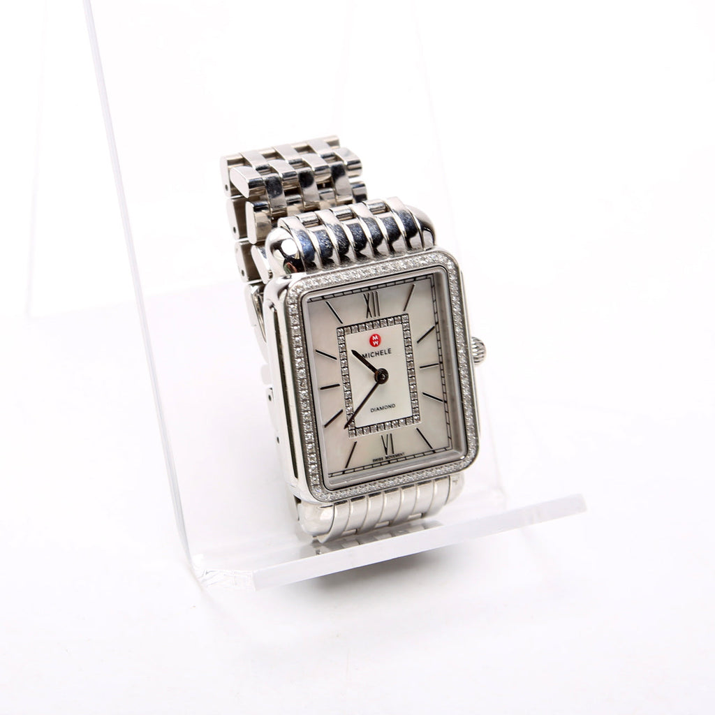 Deco II With 0.51CW Diamonds Watch Silver HOLD