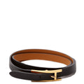 Hapi 3 Wrap Bracelet Black/Brown