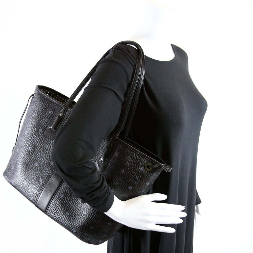 Liz Tote with Pouch Medium Black