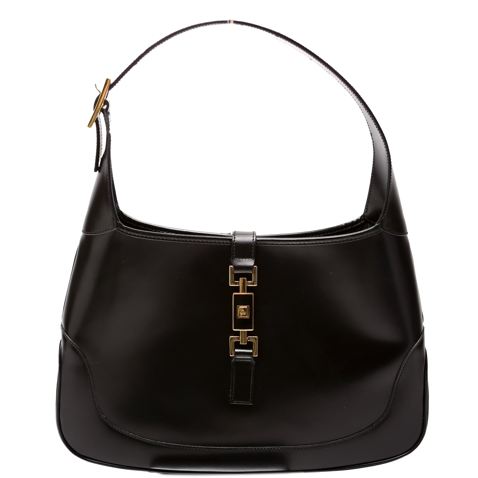 001.3306.3444 Jackie Hobo Leather Vintage Black