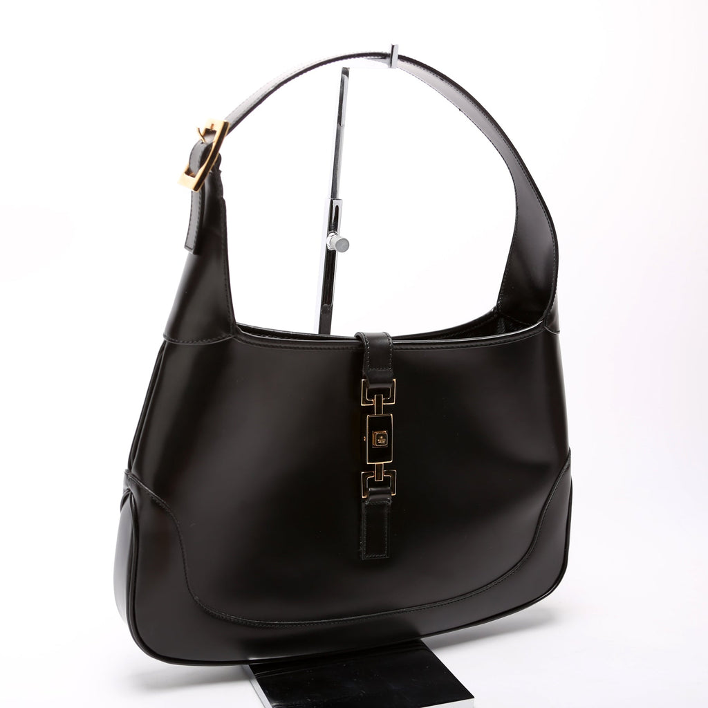 001.3306.3444 Jackie Hobo Leather Vintage Black