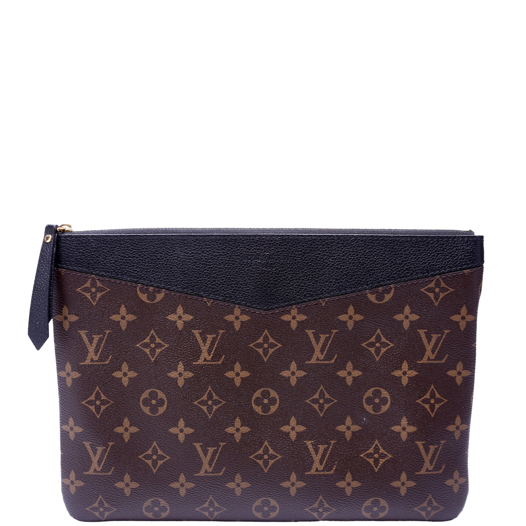 Daily Pouch Monogram Black