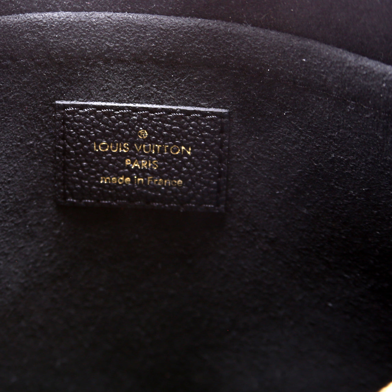 Daily Pouch Monogram Black
