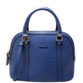 449654 Mini Dome Guccissima Blue