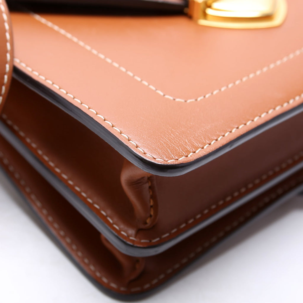 Biface Calfskin/Monogram Brown