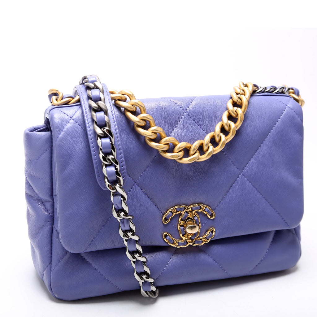 Quilted Goatskin 19 Medium Flap 30M