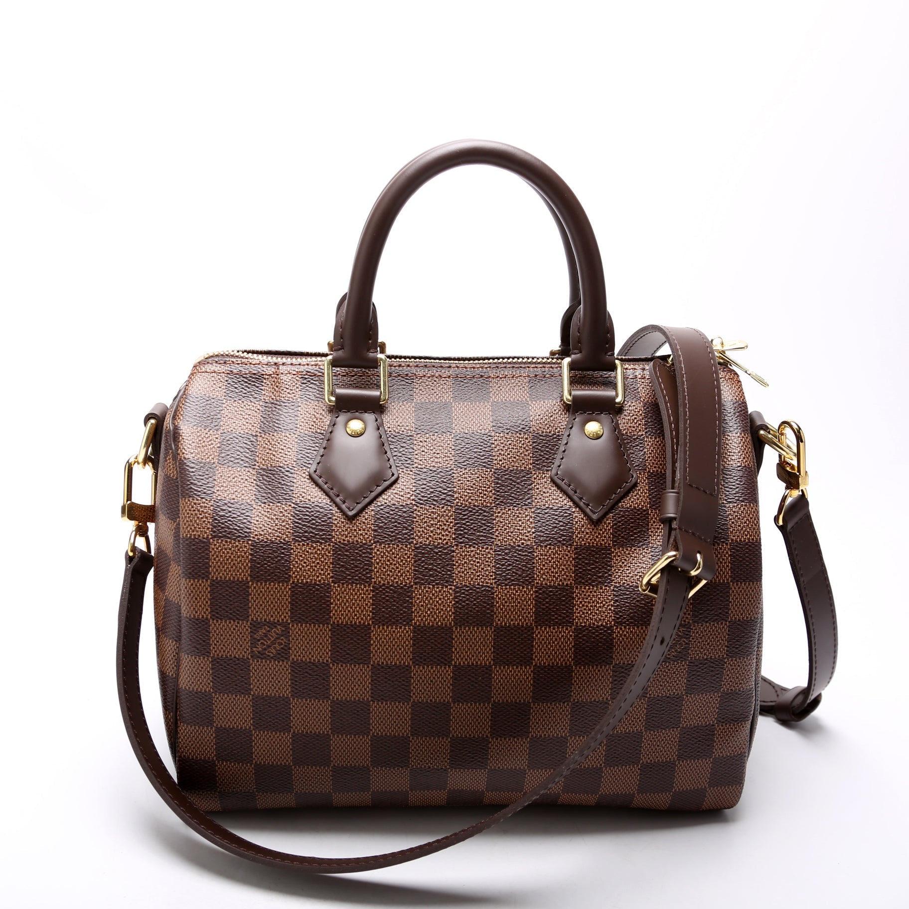 Speedy 25 Bandouliere Damier Ebene