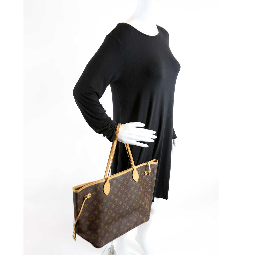 Neverfull MM Monogram Beige