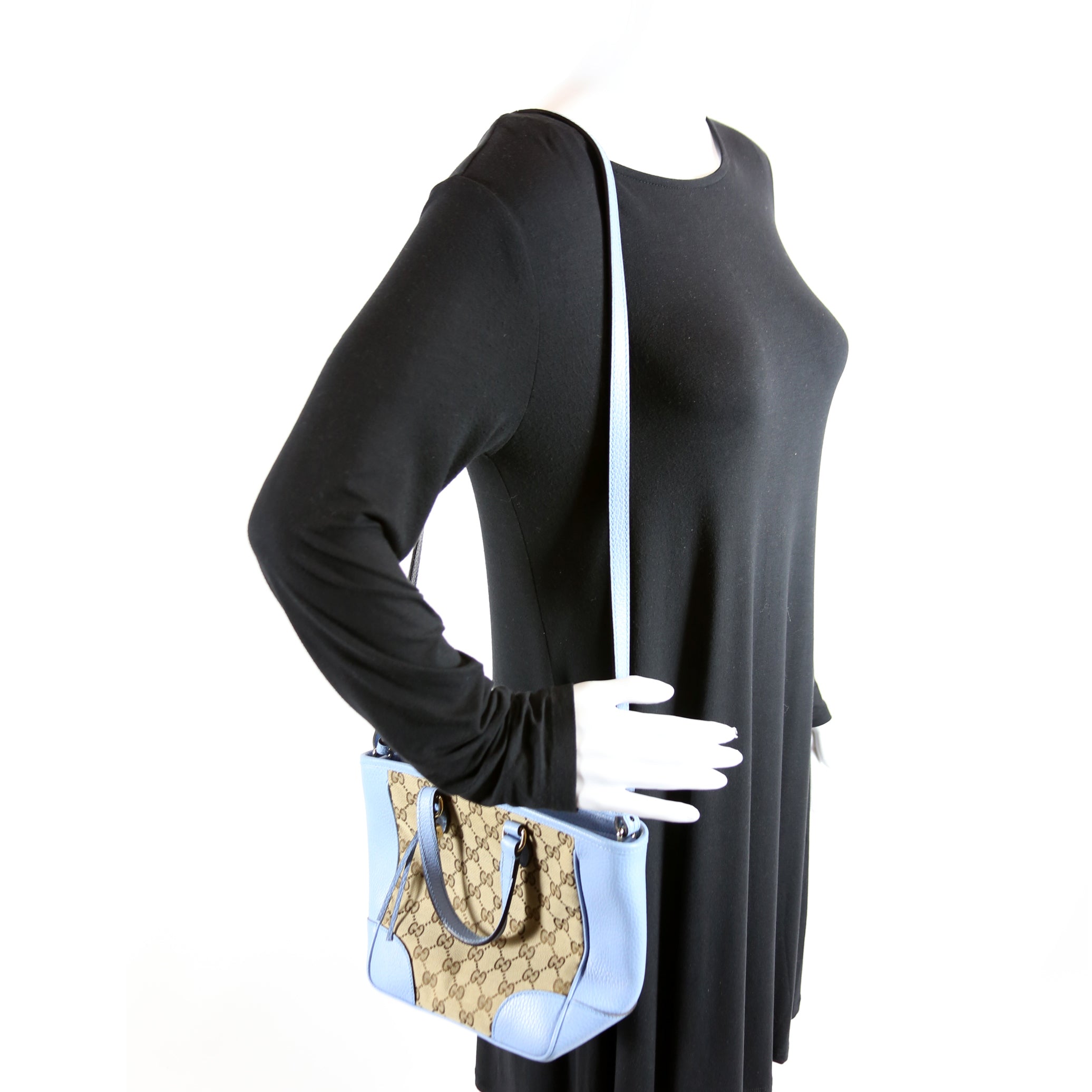 449241 GG Small Crossbody Blue
