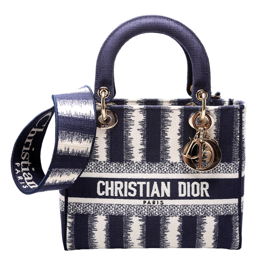 Lady D-Lite Medium Navy/Cream