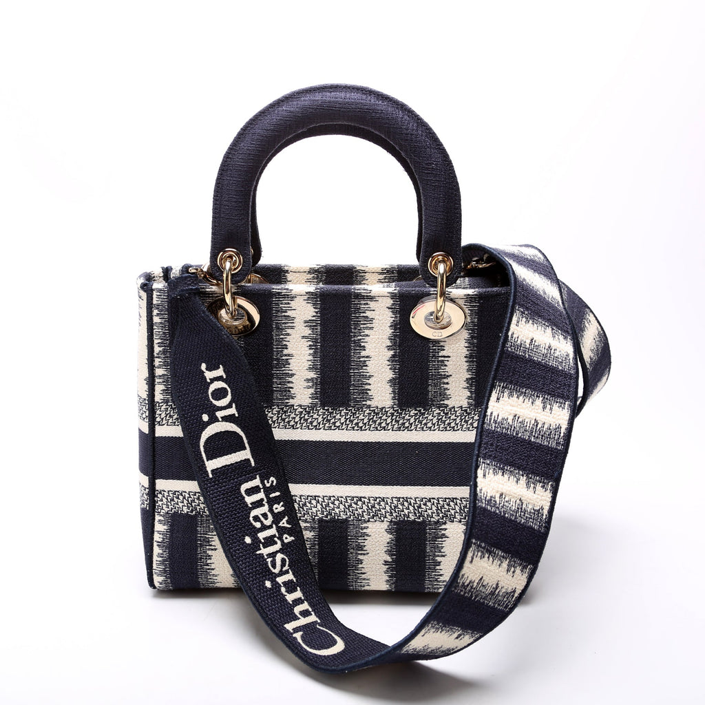 Lady D-Lite Medium Navy/Cream