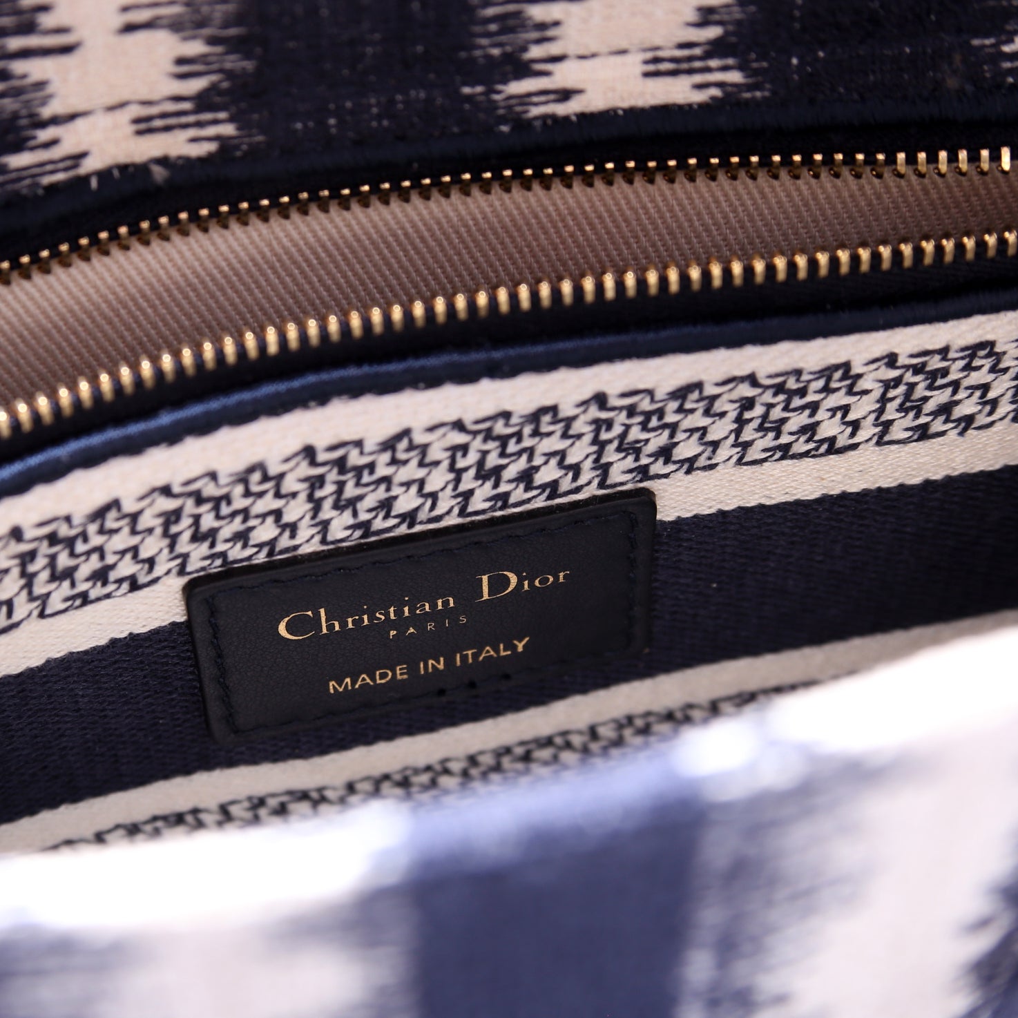 Lady D-Lite Medium Navy/Cream