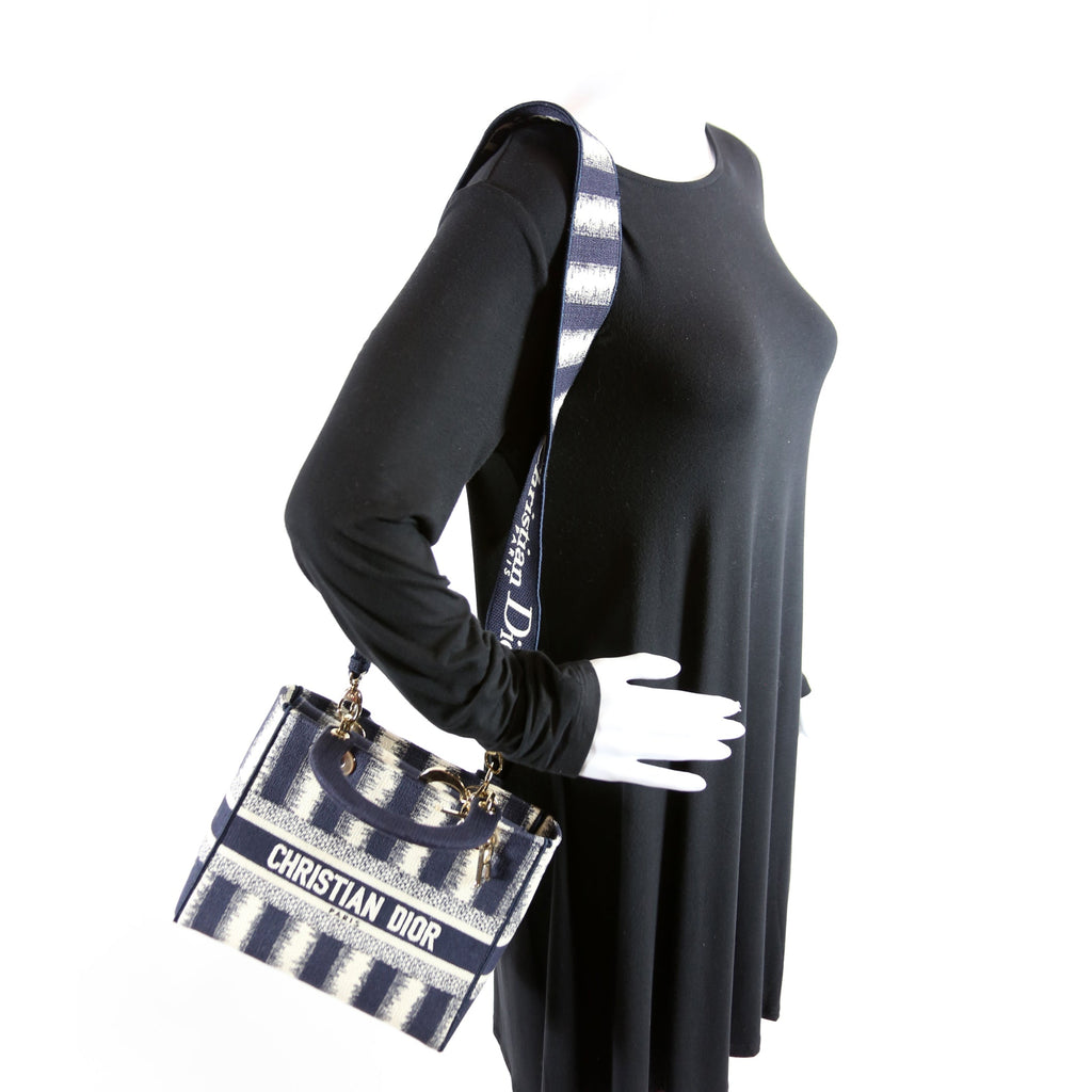Lady D-Lite Medium Navy/Cream