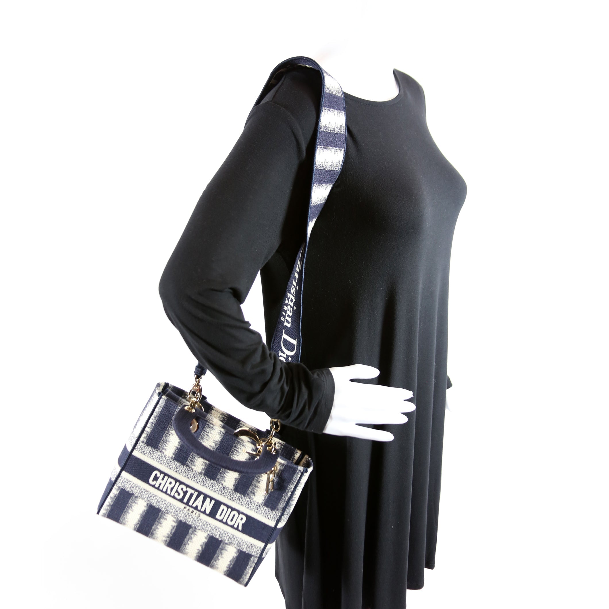 Lady D-Lite Medium Navy/Cream