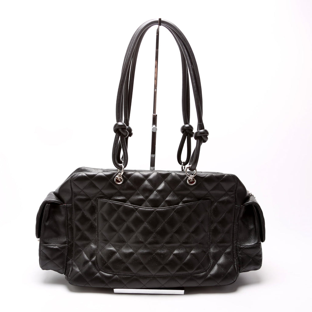 Cambon Large Multipocket Reporter Black