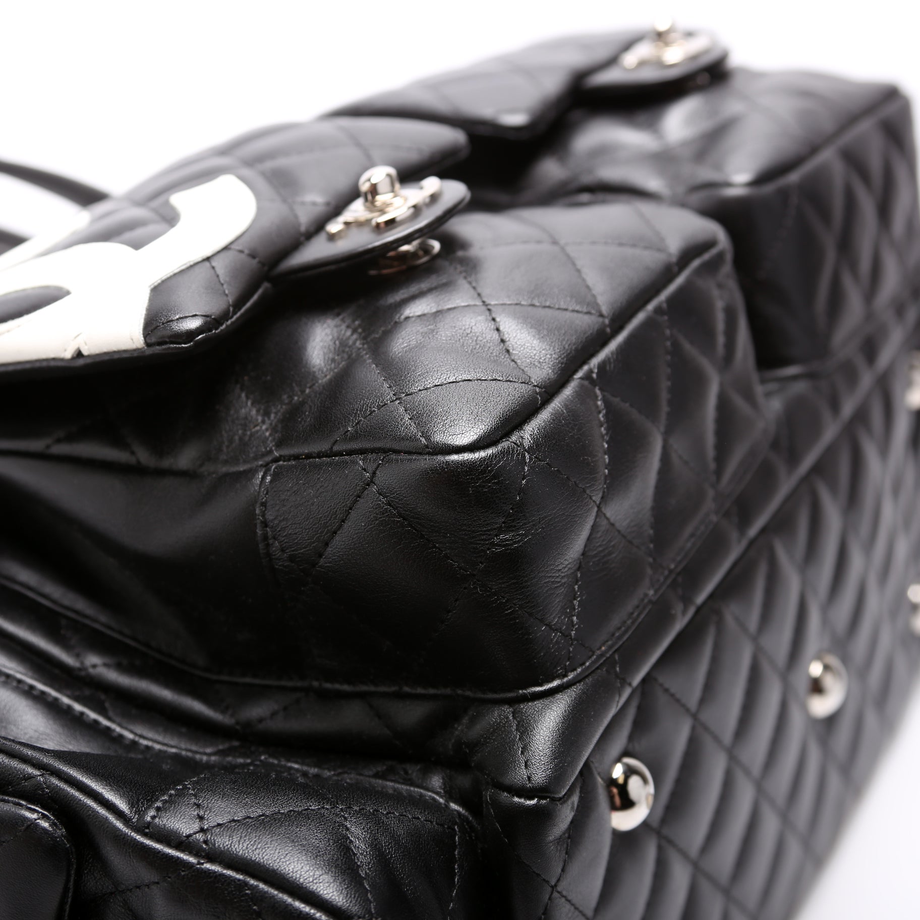 Cambon Large Multipocket Reporter Black