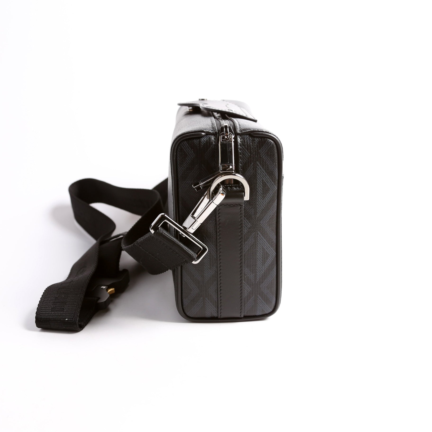 CD Diamond Coated Canvas Lingot 22 Bag Black