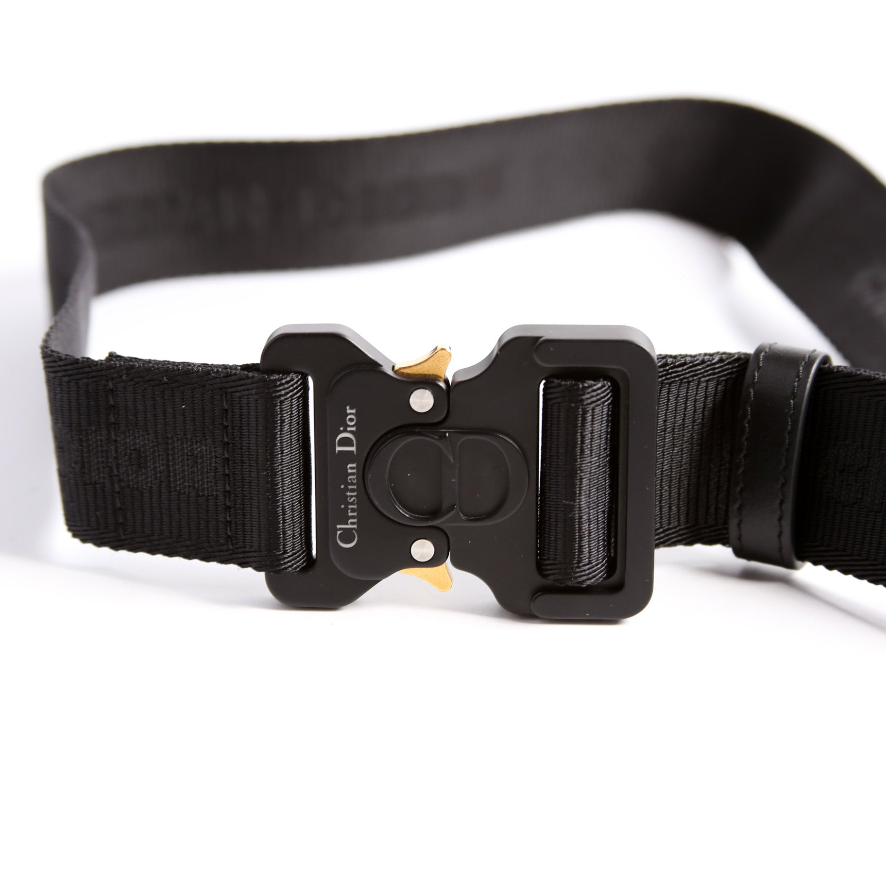 CD Diamond Coated Canvas Lingot 22 Bag Black