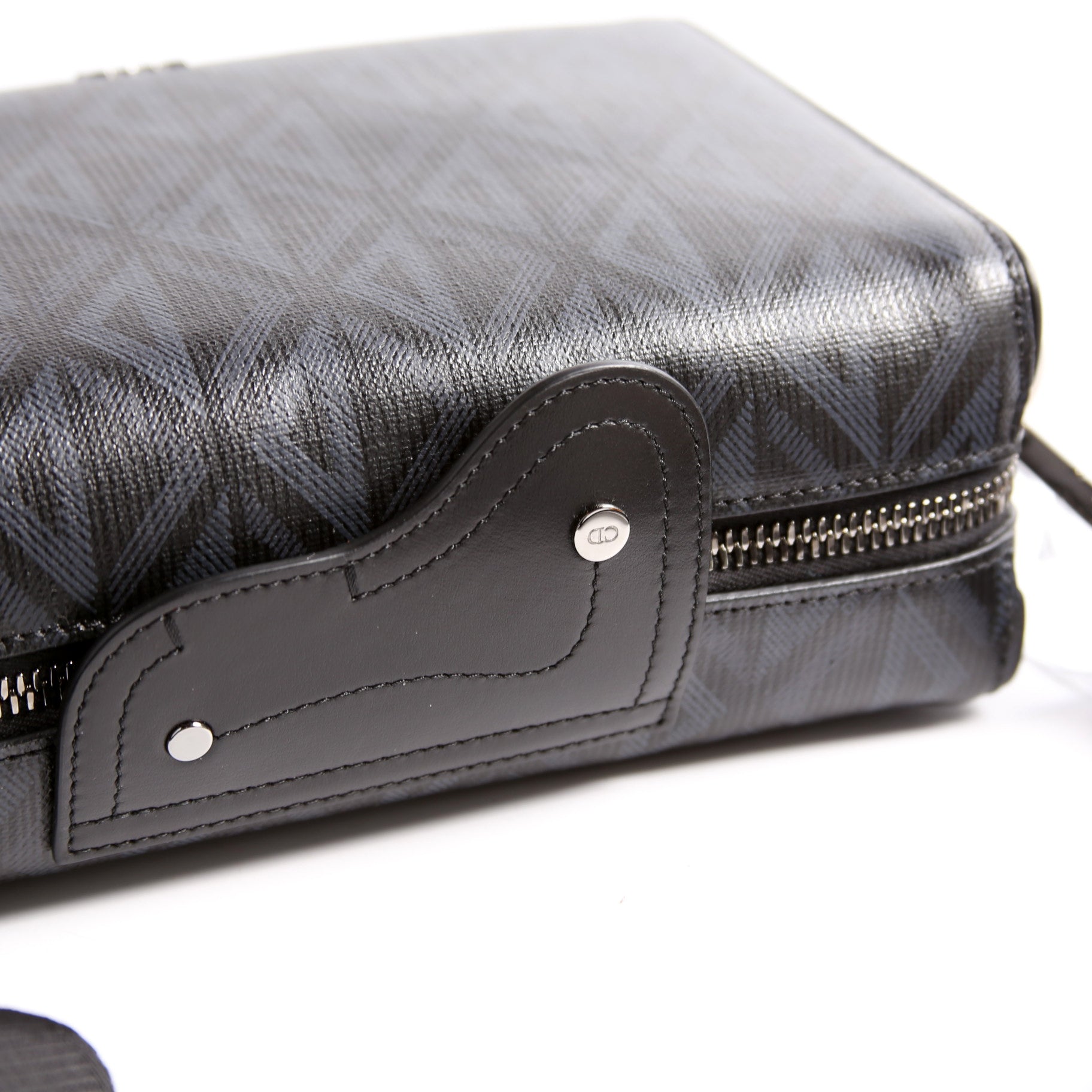 CD Diamond Coated Canvas Lingot 22 Bag Black
