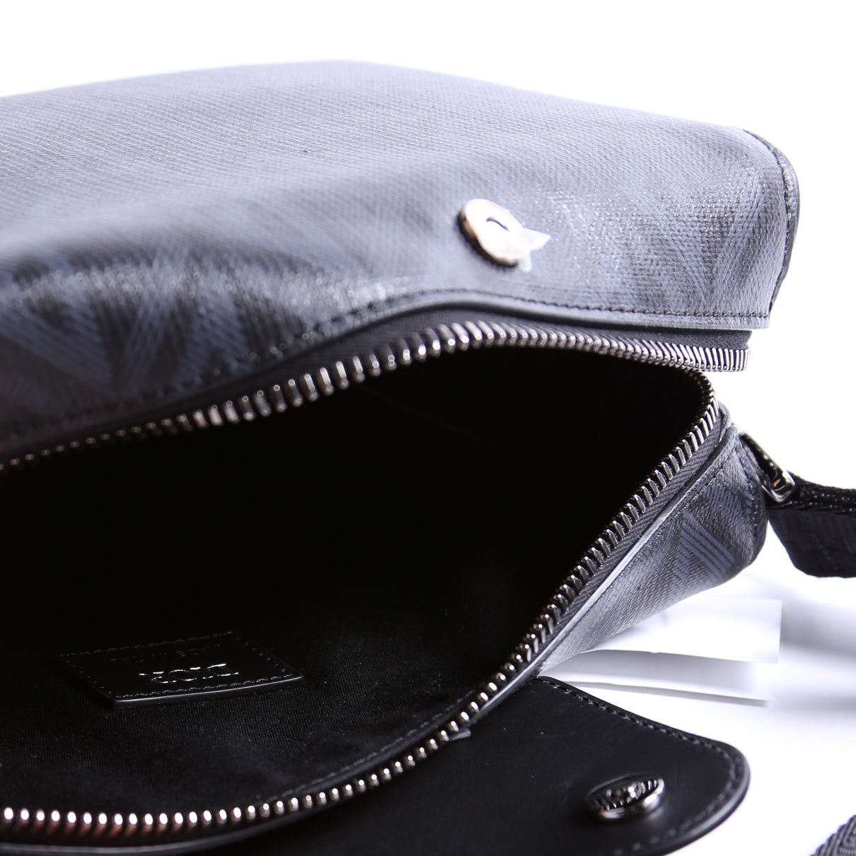 CD Diamond Coated Canvas Lingot 22 Bag Black