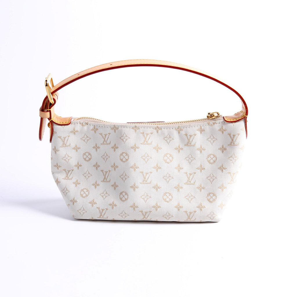 Hills Pochette Canvas Monogram White