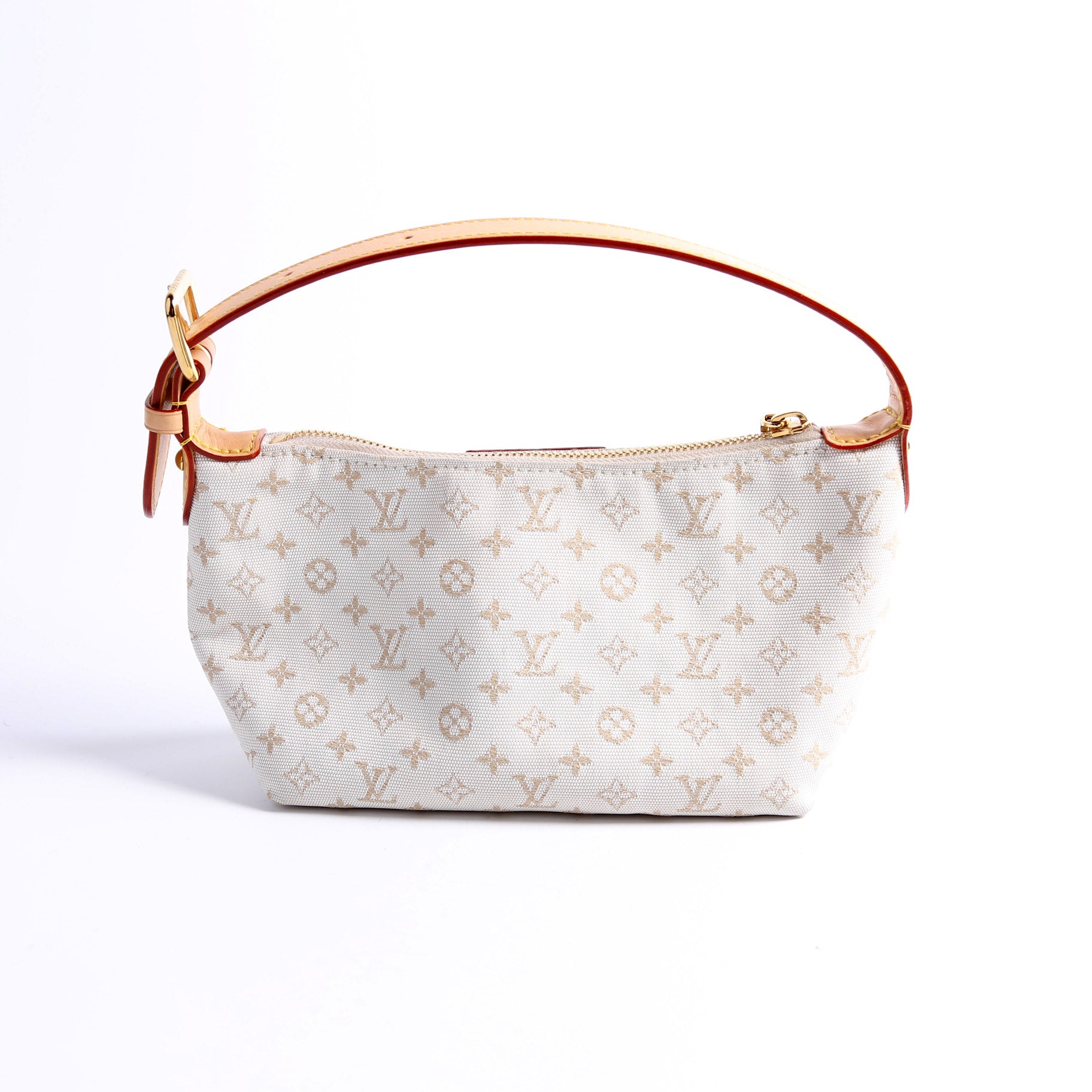Hills Pochette Canvas Monogram White