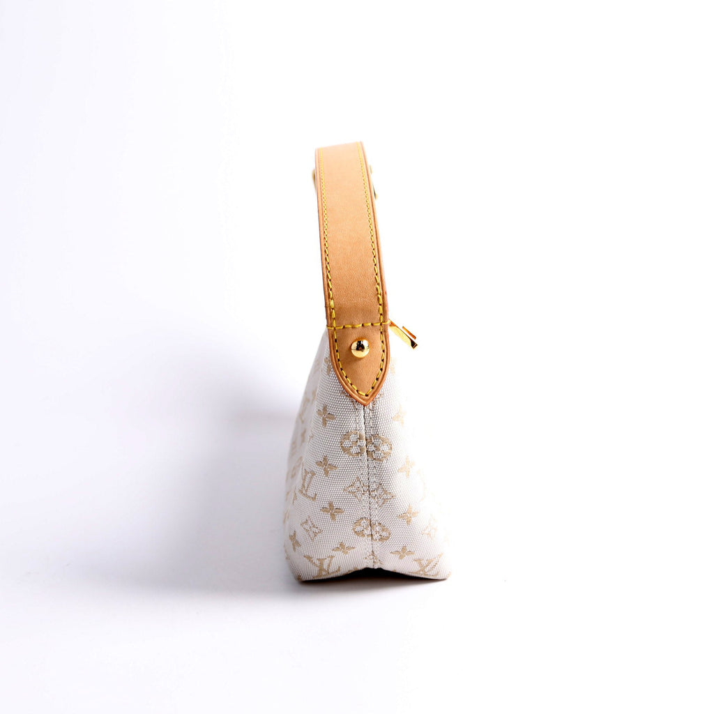 Hills Pochette Canvas Monogram White