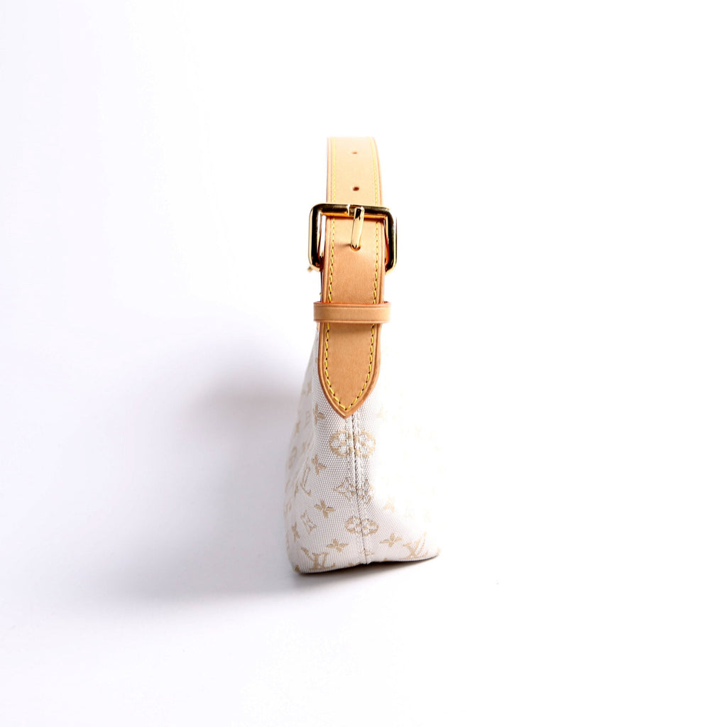 Hills Pochette Canvas Monogram White