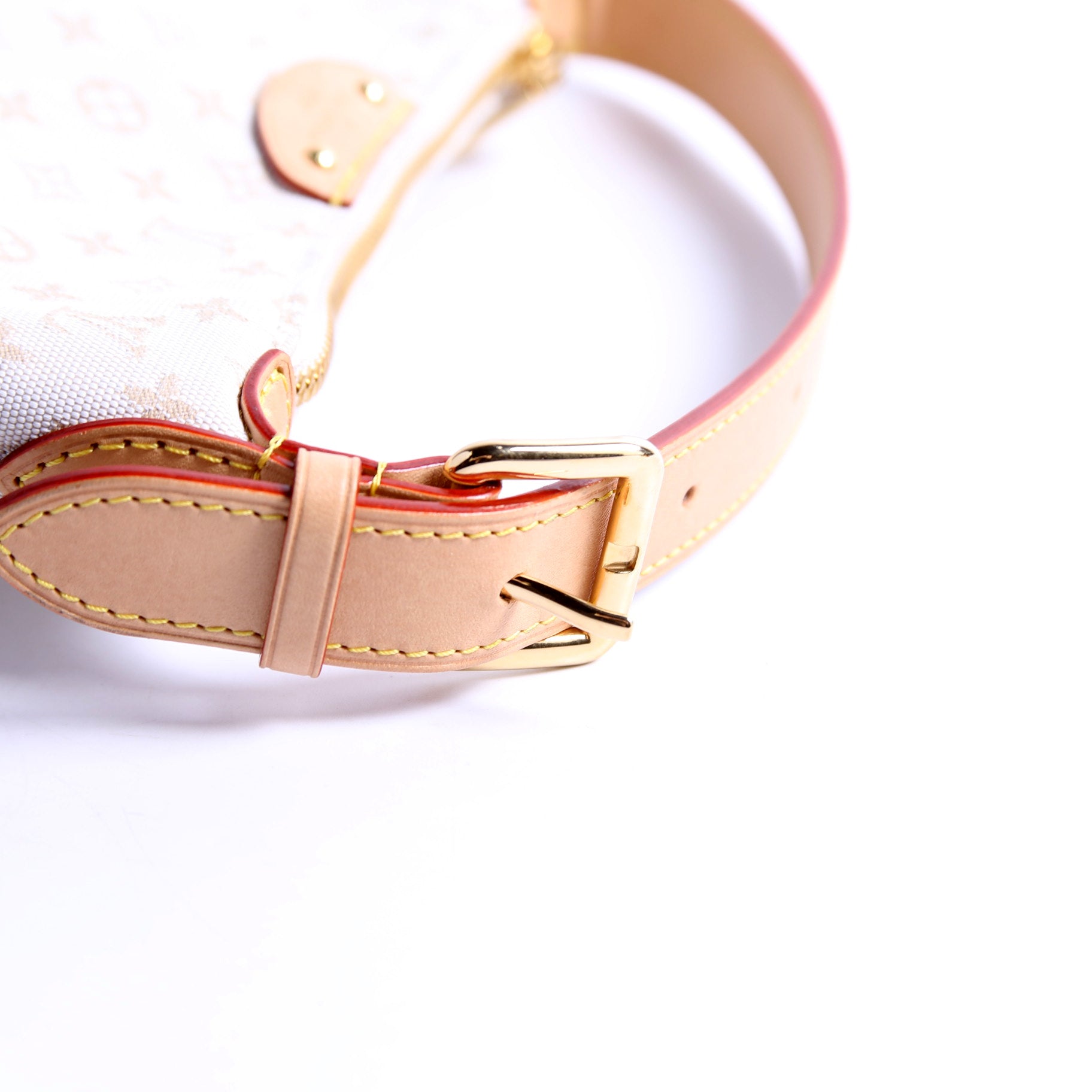 Hills Pochette Canvas Monogram White