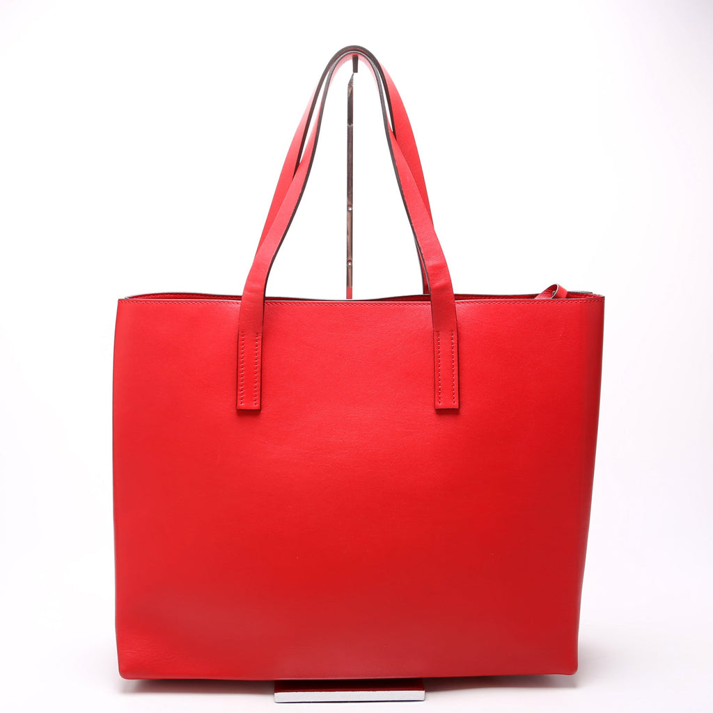 Vring Leather Tote Large Red