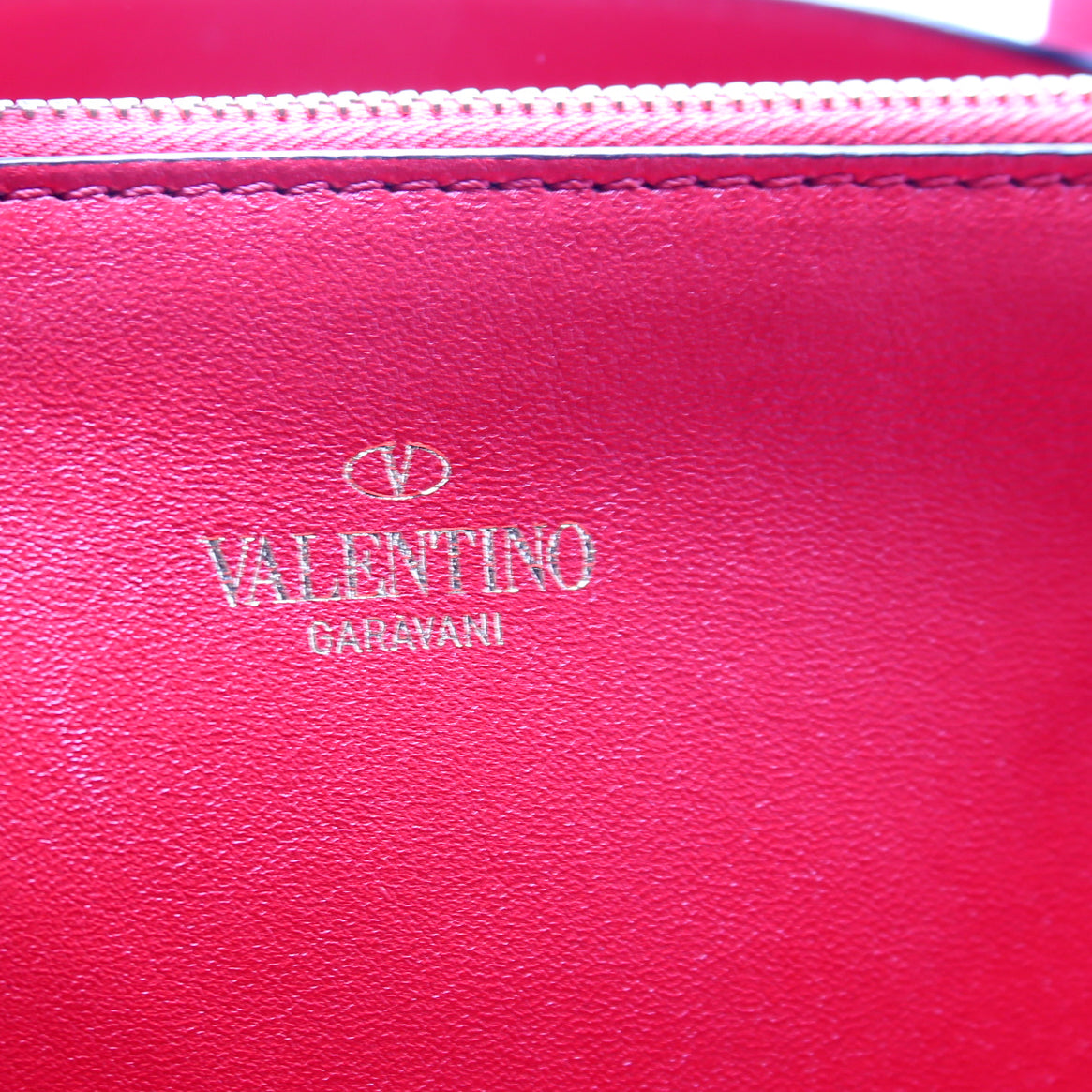 Vring Leather Tote Large Red