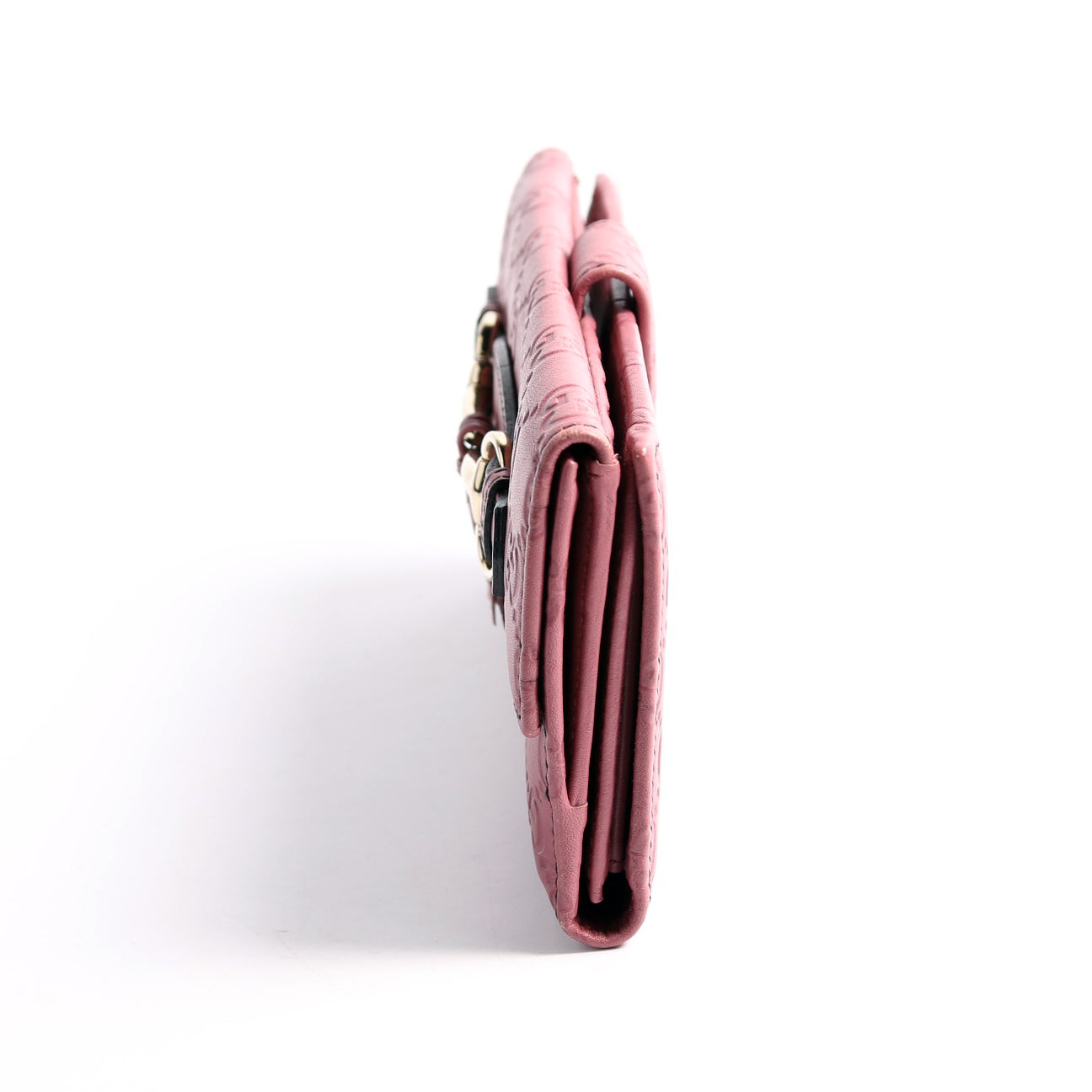295357 Guccissima Emily Continental Wallet Pink