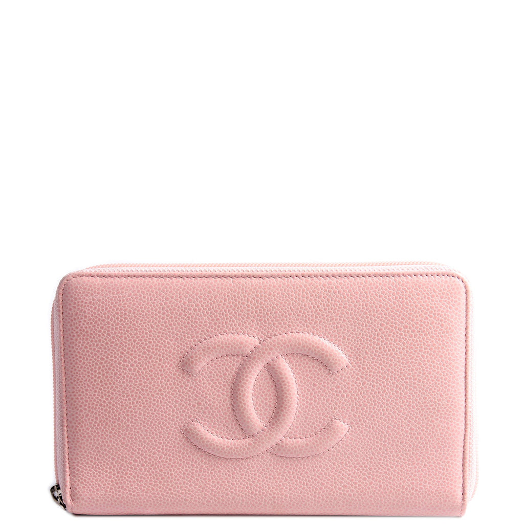 Timeless CC Zip Around Organizer Wallet 14M Pink
