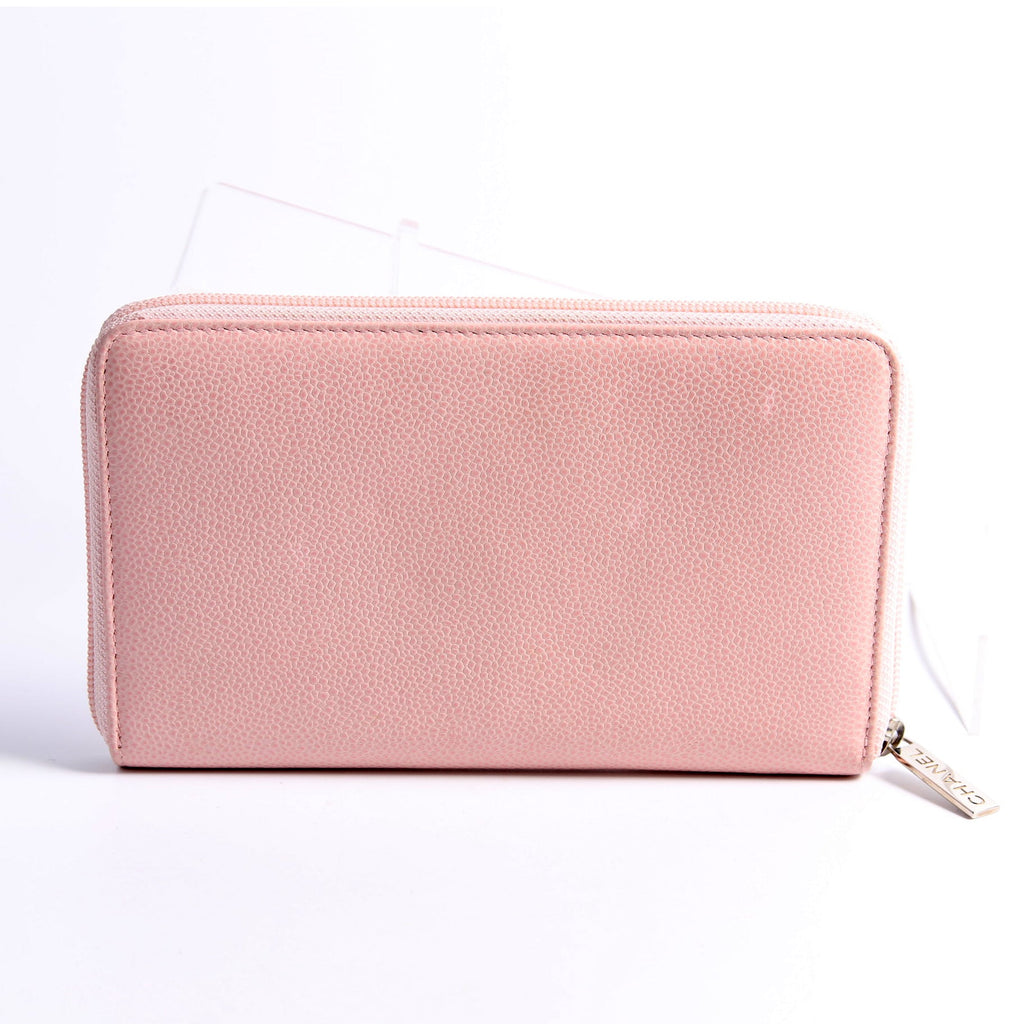 Timeless CC Zip Around Organizer Wallet 14M Pink