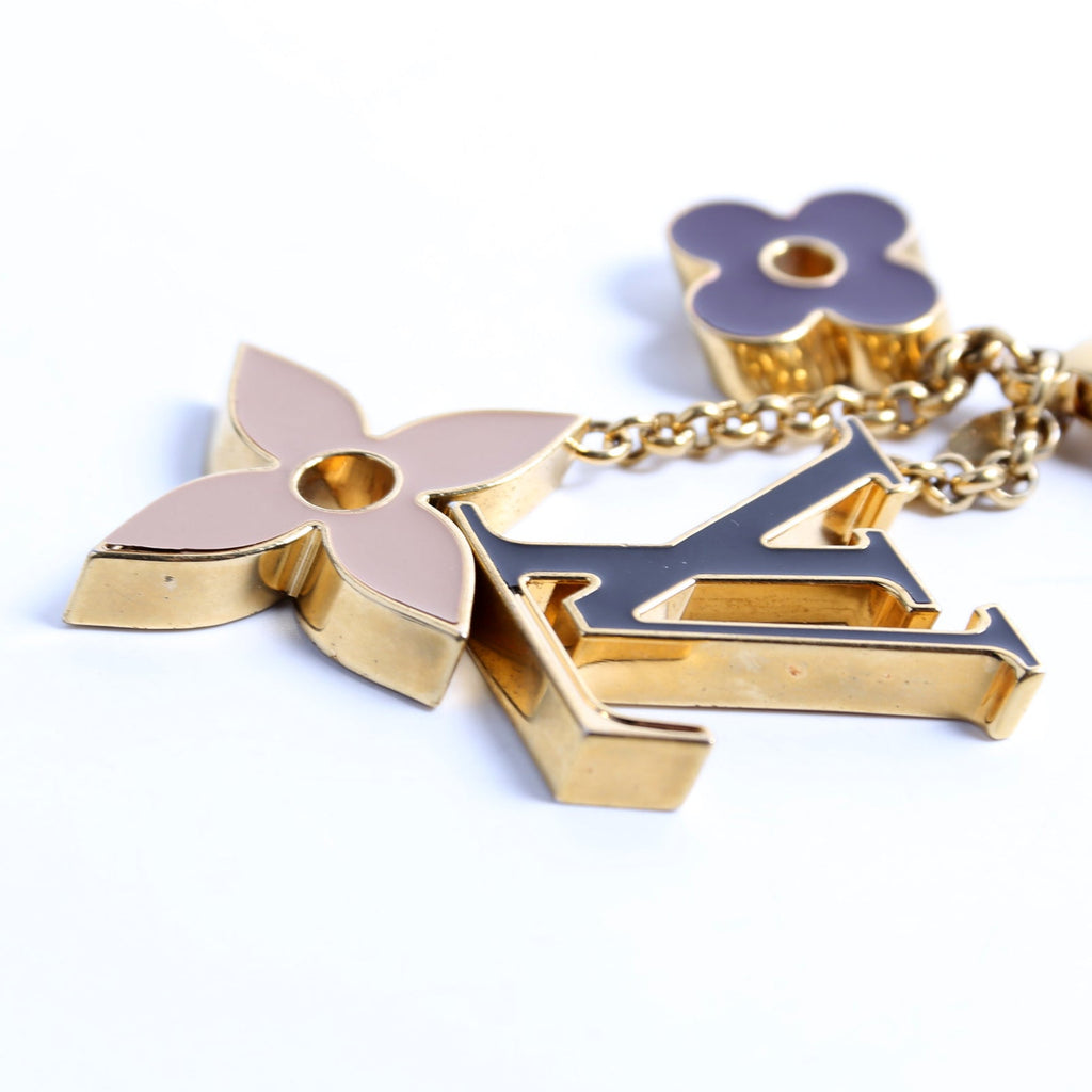 Fleur De Charm Monogram Gold/Multicolor