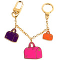 Enamel Iconic Speedy Bag Charm Gold/Multi