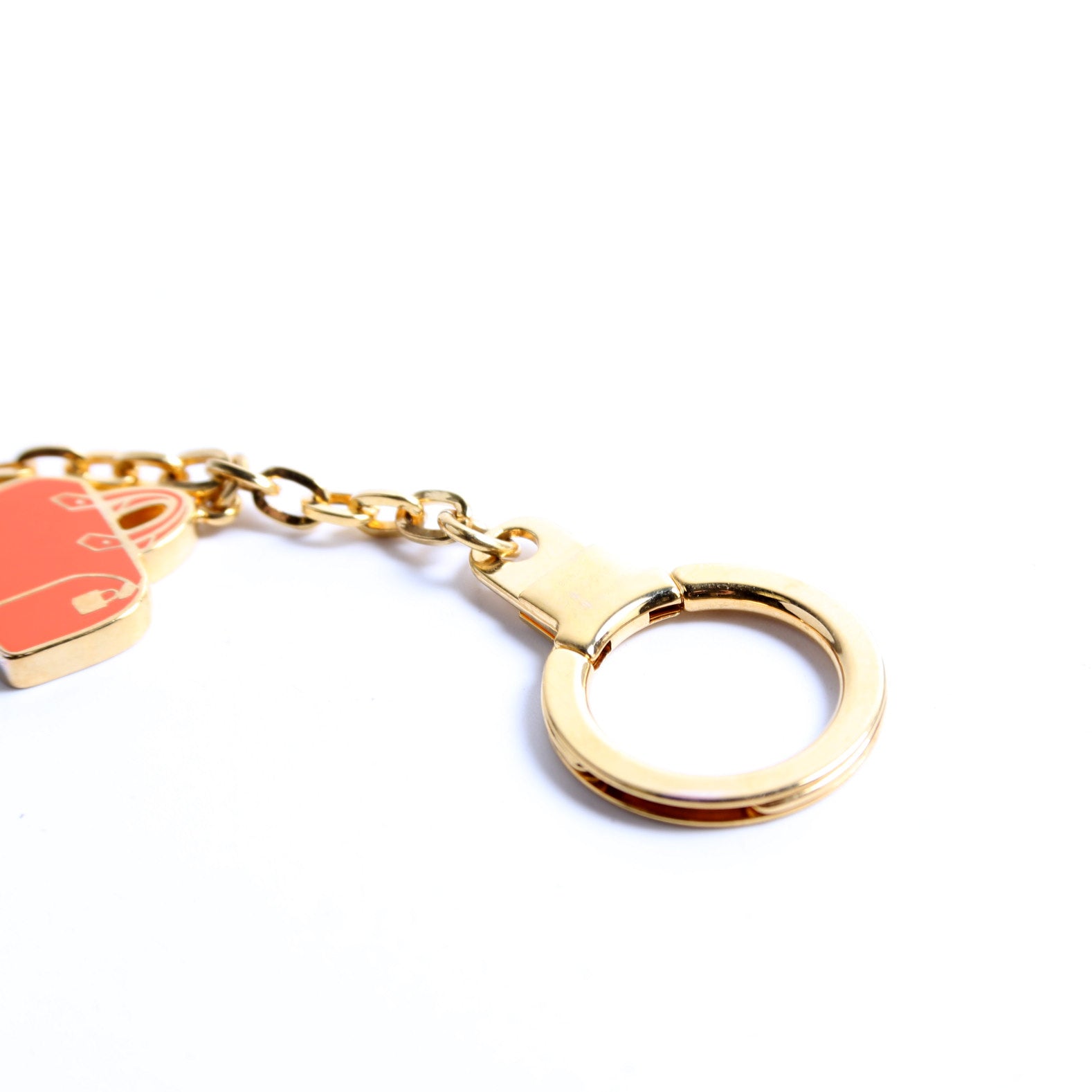 Enamel Iconic Speedy Bag Charm Gold/Multi