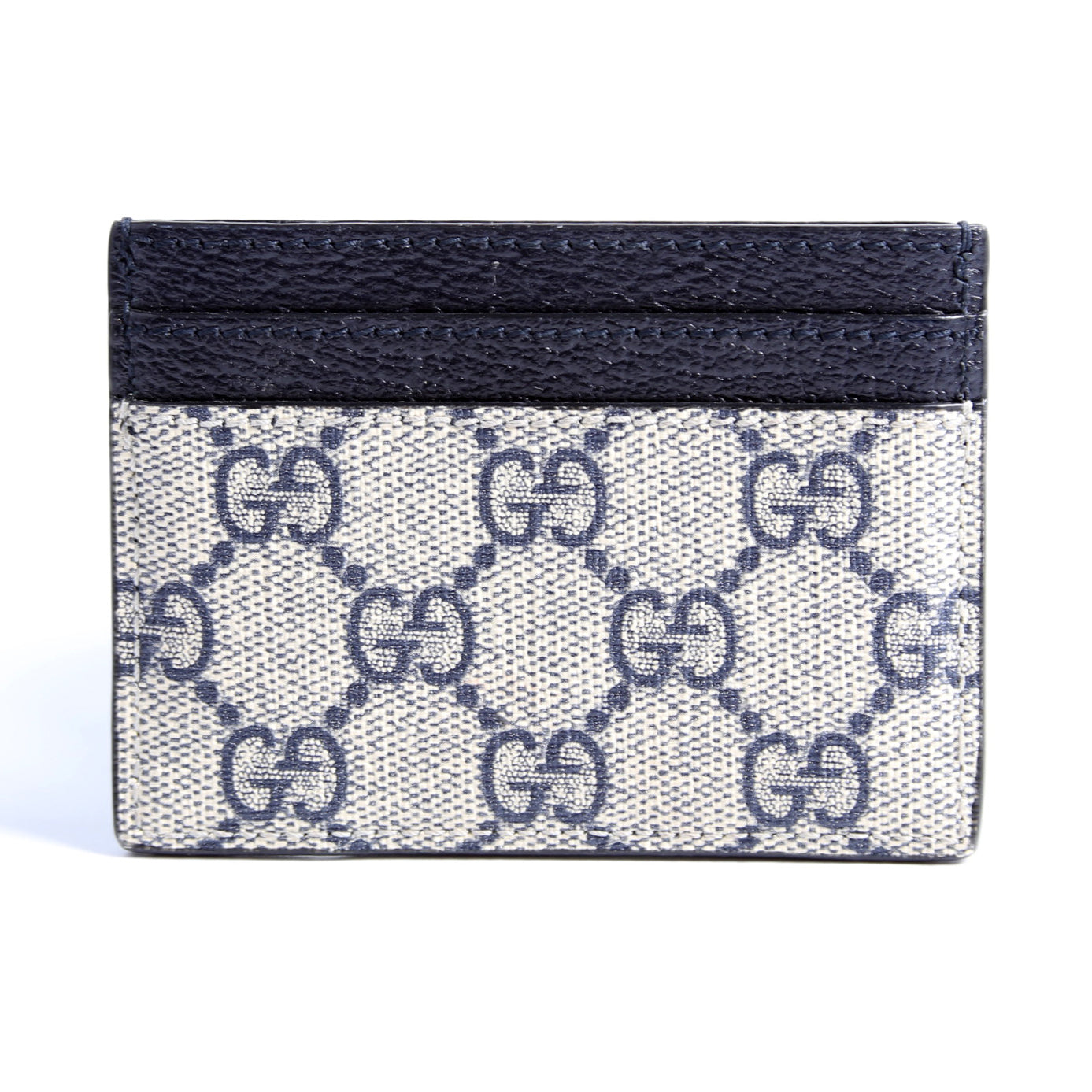 523159 Ophidia GG Card Case Navy