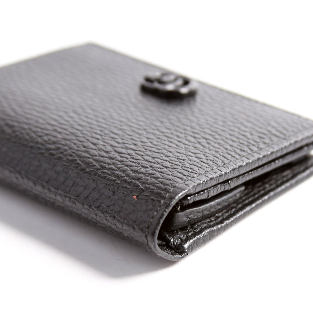 456126 GG Marmont Card Case Black