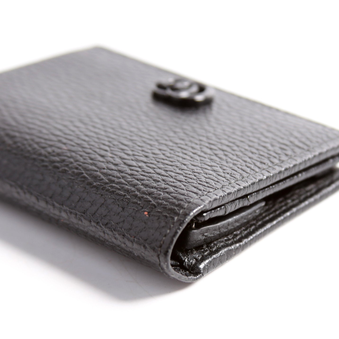 456126 GG Marmont Card Case Black