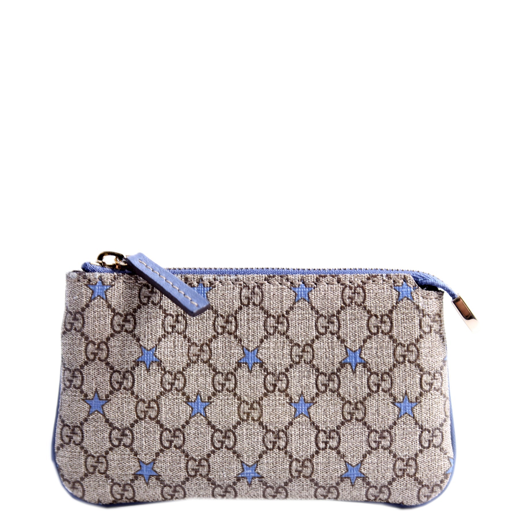 233183 GG Supreme Stars Key Pouch Blue