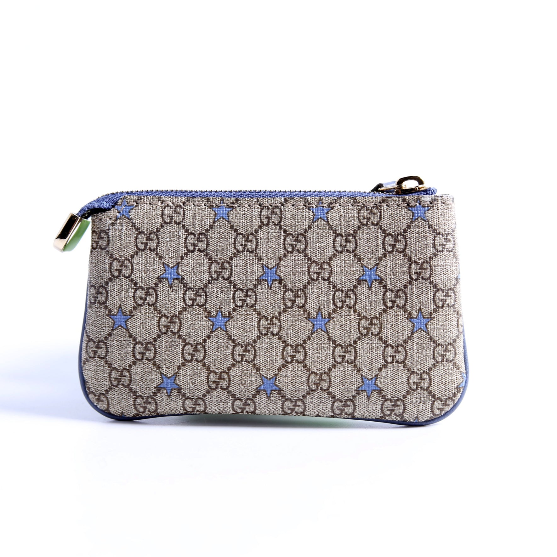 233183 GG Supreme Stars Key Pouch Blue