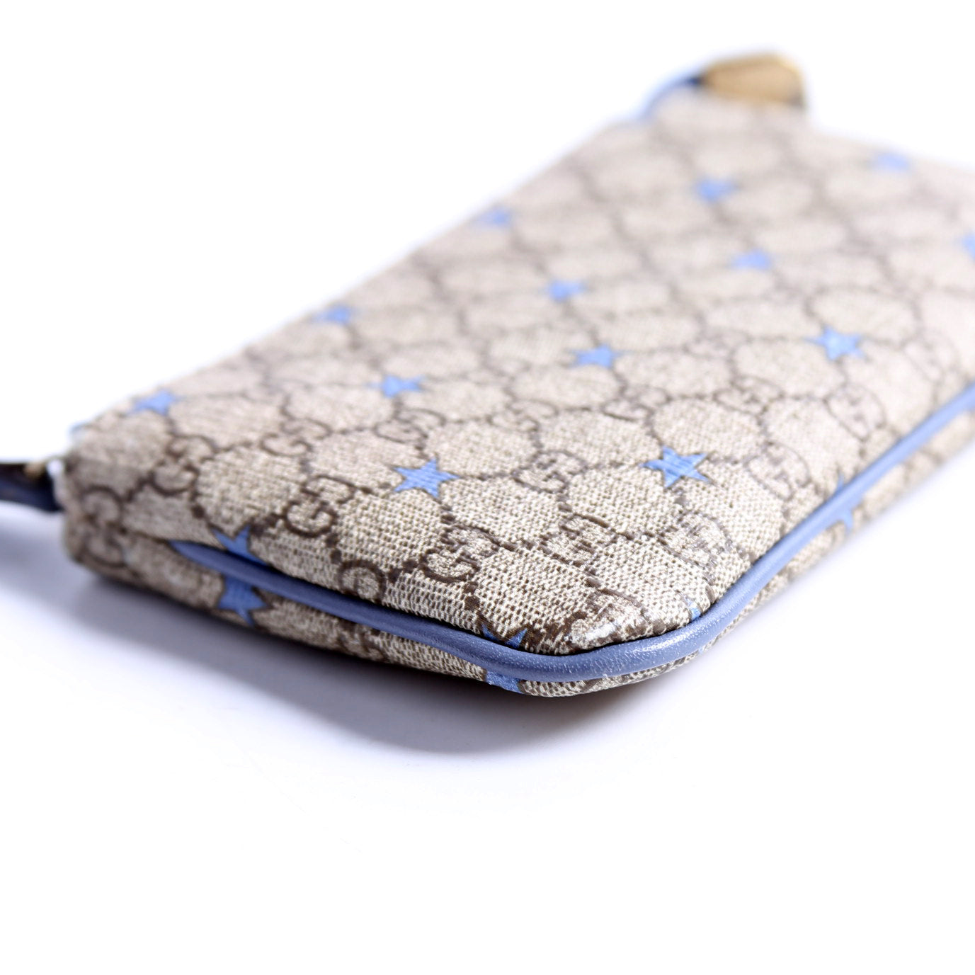 233183 GG Supreme Stars Key Pouch Blue