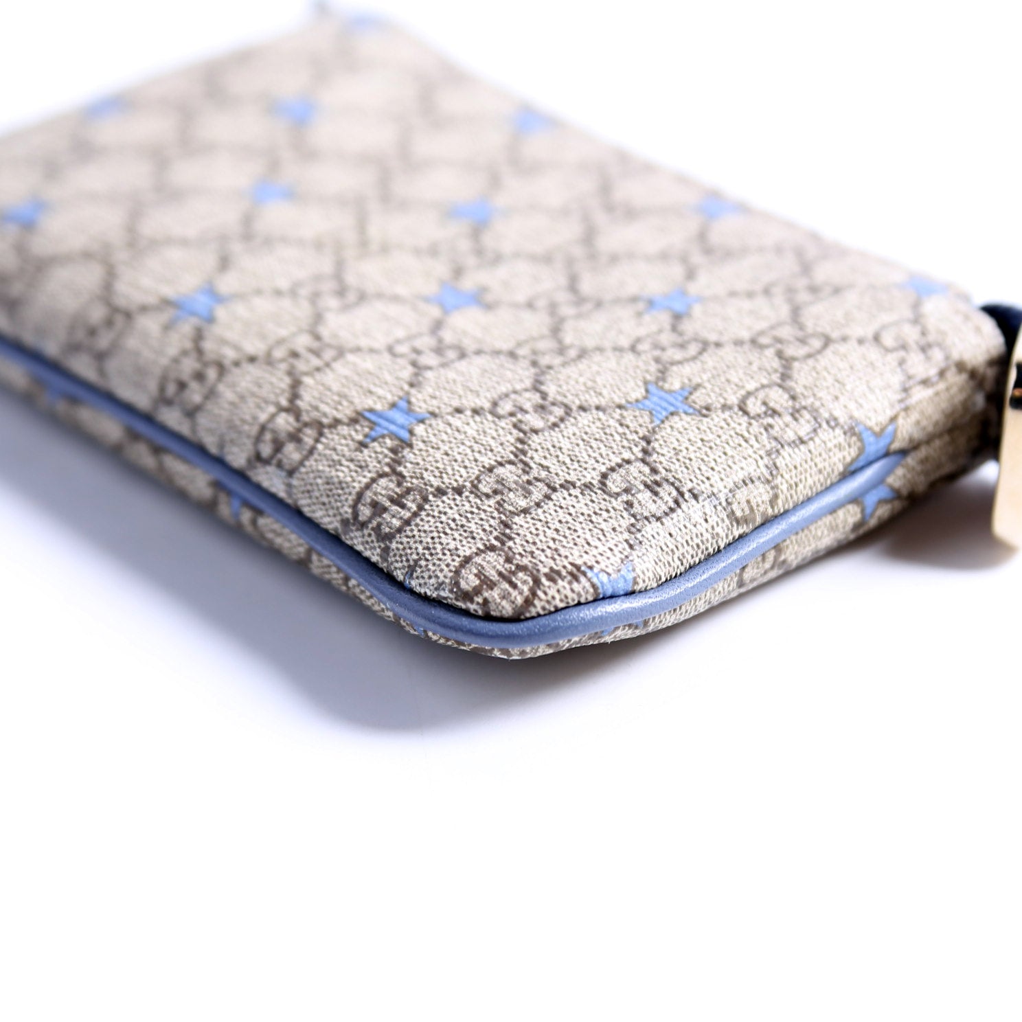 233183 GG Supreme Stars Key Pouch Blue