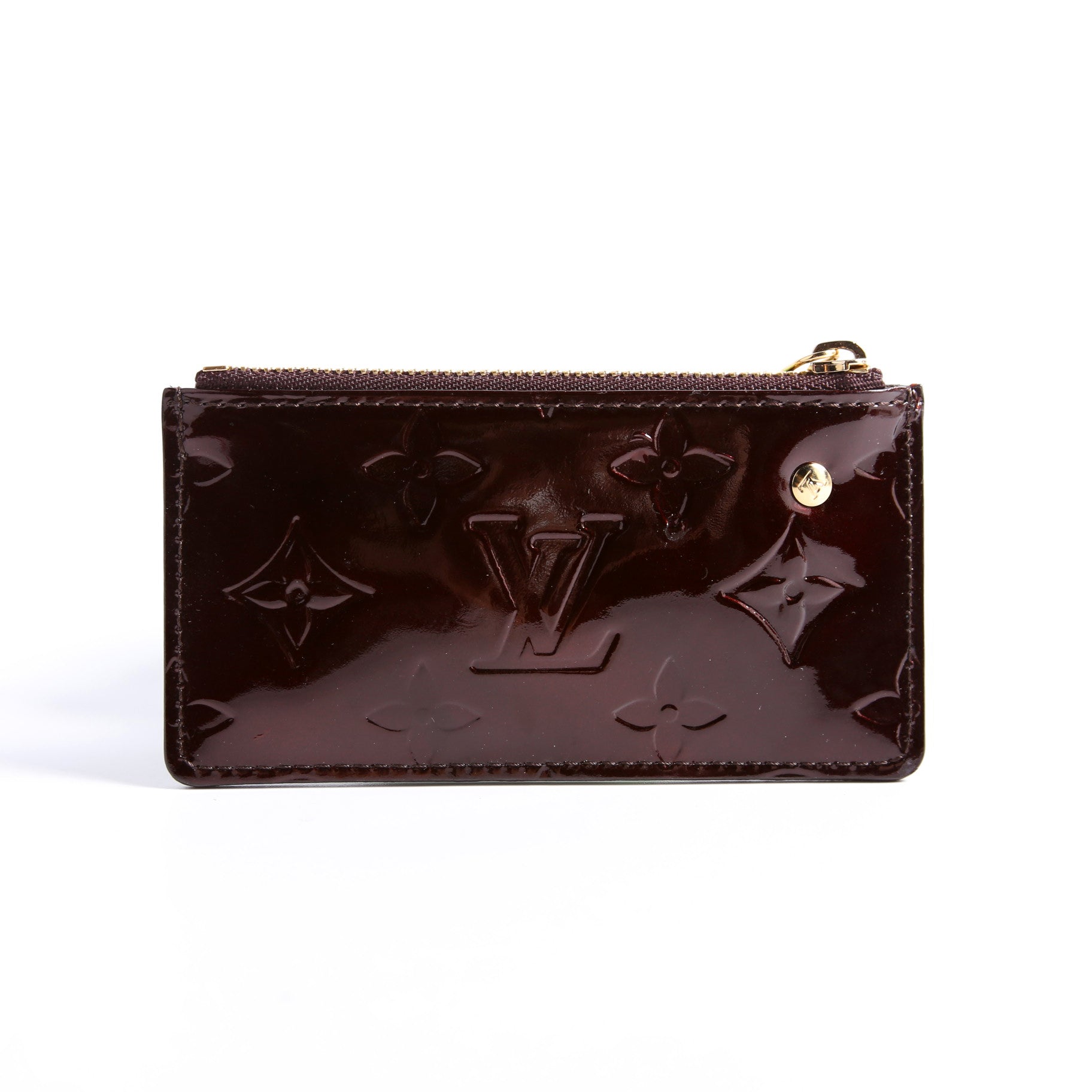 Key Pouch Vernis Old Model Burgundy