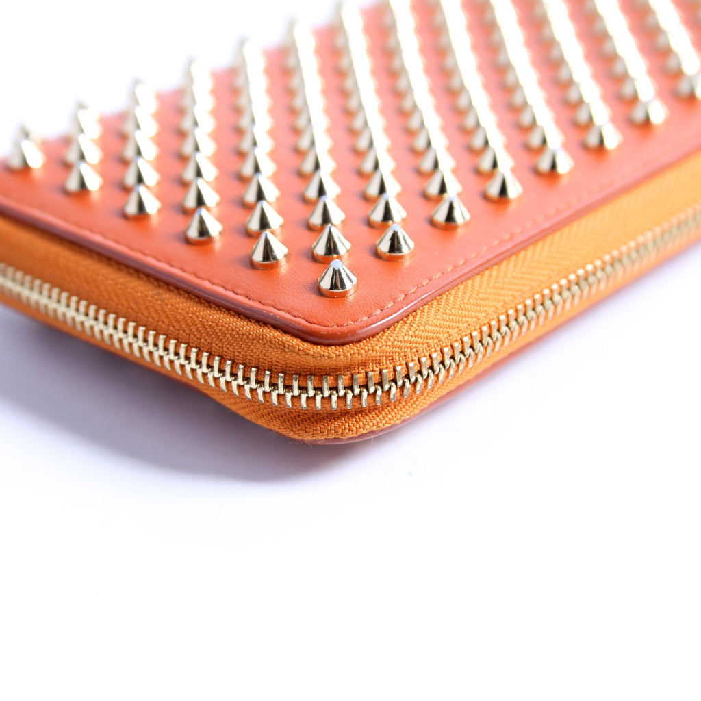 Panettone Spike Zip Around Wallet Orange/Gold