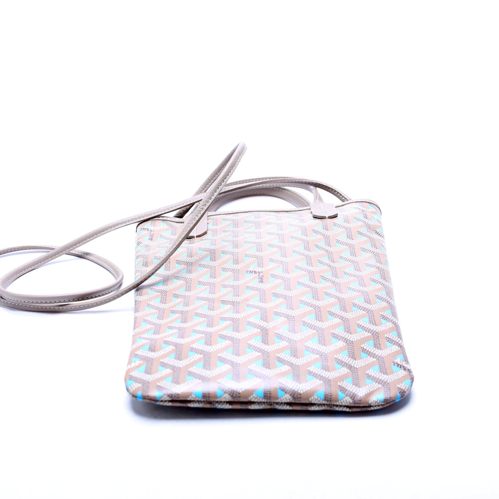 Goyardine Poitiers Claire Voie Tote Grey